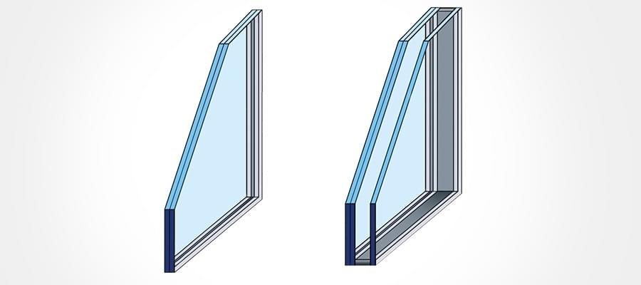 types of glazing